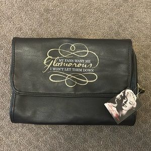 Marilyn Monroe Make Up Bag With Brushes NWT NEW!